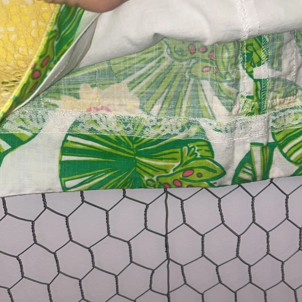 Lilly Pulitzer Hip Hop Hooray Lily Pad Mini Skirt